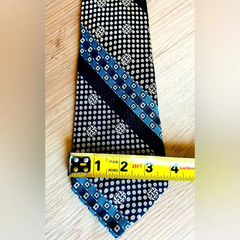 Rhodia Men’s Vintage Tie France Polka Dot Tie Executive Professional Career